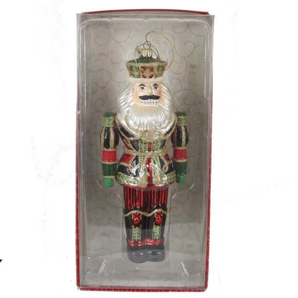 Fitz Floyd Baronial 8" Nutcracker 19/1591 Holiday Christmas Tree Ornament - Picture 7 of 12